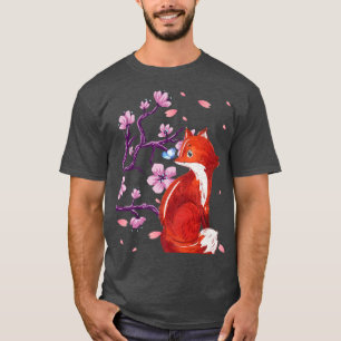 Für die japanische Cherry Blossom Blume Vintag Sak T-Shirt