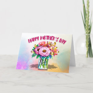 Für die Junge Mutter Morther's Day Card Dankeskarte