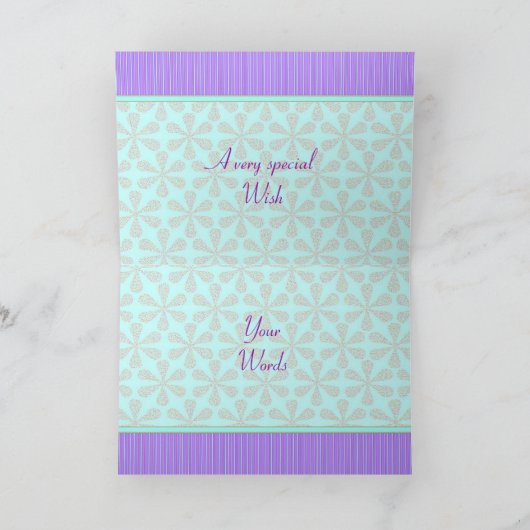 Für die Karte (Innenseite)