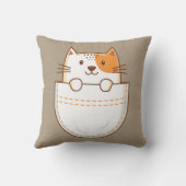 Für die Katze reserviert Kissen (Rückseite)