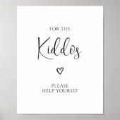 Für die Kiddos Wedding Kids Activity Box Poster (Vorne)