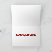 Für die Kindergarten-Absolvent-Glückwunsch-Karte Karte (Innenseite)