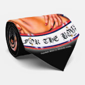 Für die Krawatte der Jungenpinup-Männer (Gerollt)