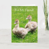 Für die Krebsunterstützung meines Freundes Karte (Vorderseite)