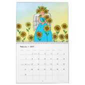 Für die Liebe der Blume - Kalender 2025 (Feb 2027)