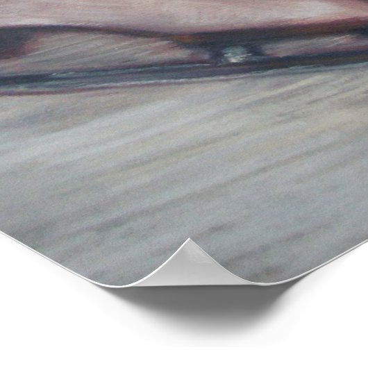 Für die Liebe der Eisposter-Printwerbung Poster (Ecke)