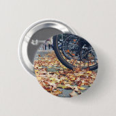 "Für die Liebe der Fahrräder.. und Herbst" Button (Vorne & Hinten)