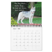 Für die Liebe der Hunde Kalender (Mär 2027)
