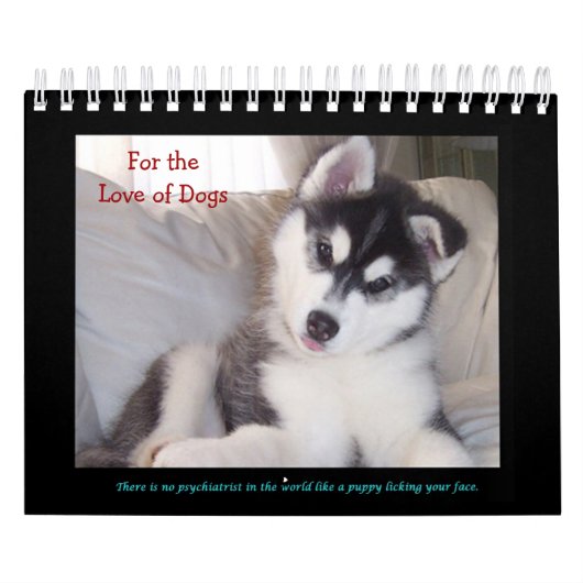 Für die Liebe der Hunde Kalender (Titelbild)