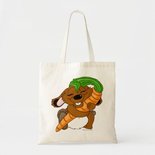 "Für die Liebe der Karotte" Tasche (Vorne)