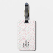 Für die Liebe der Schuhe Gepäckanhänger (Rückseite vertikal)