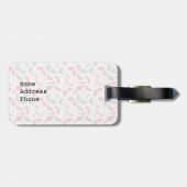 Für die Liebe der Schuhe Gepäckanhänger (Rückseite horizontal)