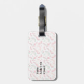 Für die Liebe der Schuhe Gepäckanhänger (Rückseite vertikal)