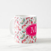 Für die Liebe der Schuhe Kaffeetasse (Vorderseite Links)