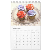 Für die Liebe des Cupcakes-Kalenders Kalender (Jan 2027)