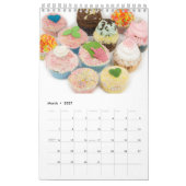 Für die Liebe des Cupcakes-Kalenders Kalender (Mär 2027)