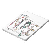 FÜR DIE LIEBE DES NURSING NOTIZBLOCK (Rotiert)