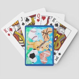 Für die Liebe des Sports - Kinderkunst für CHOC Spielkarten