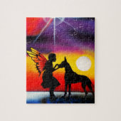 Für die Liebe eines großen Dänen Puzzle (Vertikal)