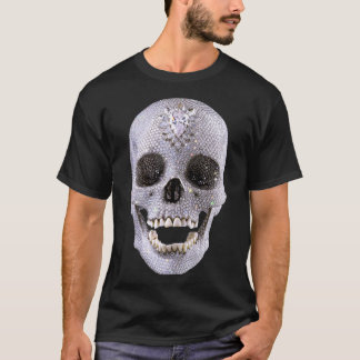 Für die Liebe Gottes Hirst Skull Art Lover Geschen T-Shirt