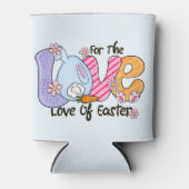Für die Liebe Ostern - Niedliche Bunny & Eggs Dosenkühler (Vorderseite)