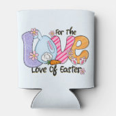 Für die Liebe Ostern - Niedliche Bunny & Eggs Dosenkühler (Rückseite)