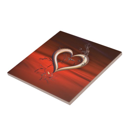 Für die Liebe Rot Fliese (Seite)