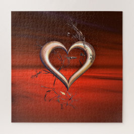 Für die Liebe Rot Puzzle