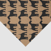 Für die Liebe von Airedale Terrier Hunden Seidenpapier (Ausschnitt)