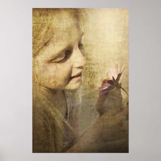 Für die Liebe von Blume Poster (Vorne)