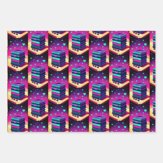 Für die Liebe von Büchern Geschenkpapier Set (Vorderseite 2)