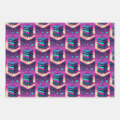 Für die Liebe von Büchern Geschenkpapier Set (Vorderseite)