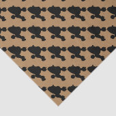 Für die Liebe von Hunden Seidenpapier (Ausschnitt)