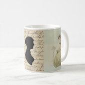Für die Liebe von Jane Austen Kaffeetasse (VorderseiteRechts)
