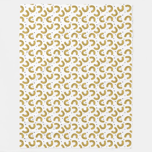 Für die Liebe von Mac und Käse  Fleecedecke (Vorderseite)