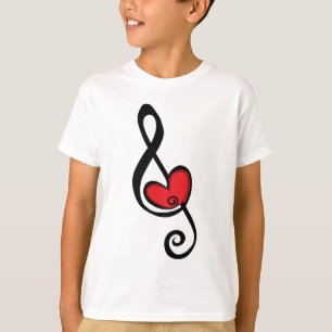 Für die Liebe von Musik T-Shirt