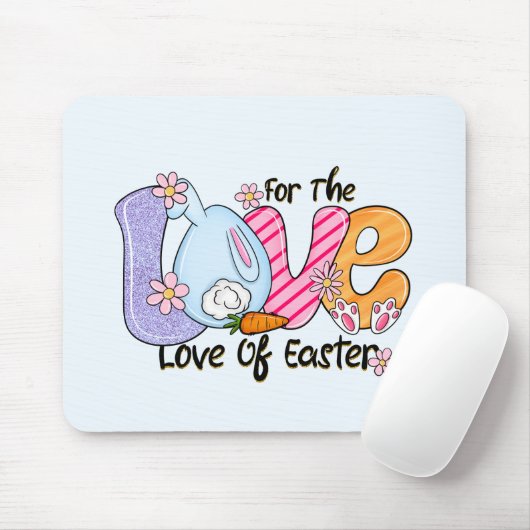 Für die Liebe von Ostern Mousepad (Mit Mouse)