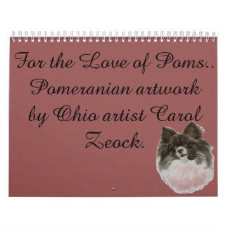 Für die Liebe von Poms Kalender durch Carol Zeock