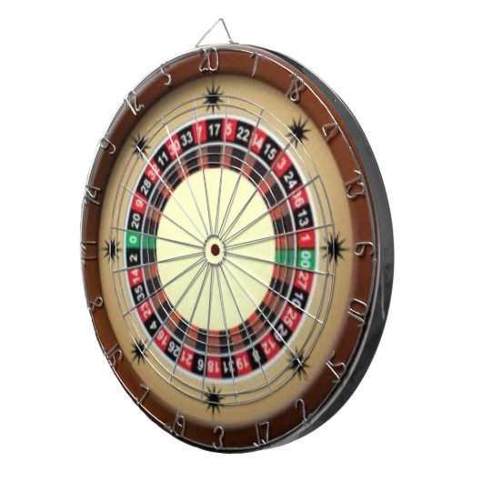 Für die Liebe von Roulette Dartscheibe (Vorderseite rechts)