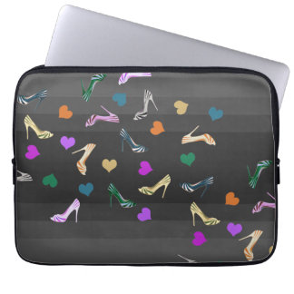 Für die Liebe von Schuhputztaschen Laptopschutzhülle