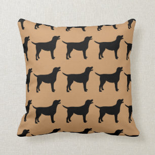 Für die Liebe von schwarzen Labradoren Kissen