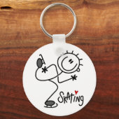 Für die Liebe von Skaten Tshirts und Geschenken Schlüsselanhänger (Vorderseite)