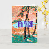 Für die Liebe von Sommerzeit Karte (Gelbe Blume)