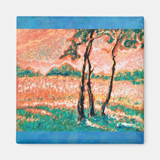 Für die Liebe von Sommerzeit Magnet (Vorne)