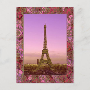 Für die Liebe zu Paris Postkarte