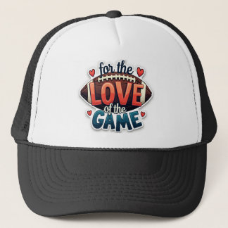 Für die Liebe zum Fußballhut Truckerkappe