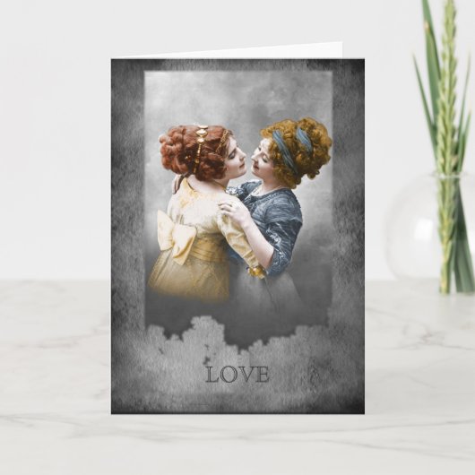 Für die Mädchen Karte (Vorderseite)