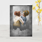 Für die Mädchen Karte (Gelbe Blume)