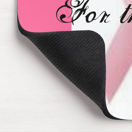Für die Mädchen Mousepad (Ecke)