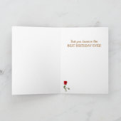 Für die Mama Funny Eichhörnchen Geburtstag Karte (Innenseite)